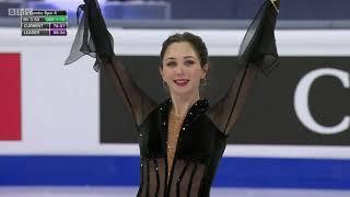 Elizaveta Tuktamysheva | Free Skate | Figure Skating World Championships 2021 | BBC English