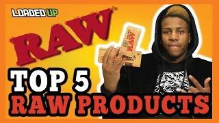 Top 5 Favorite Raw Rolling Paper Products