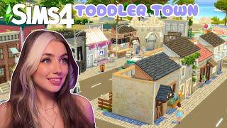 I Made A Toddler Town │ Toddler Museum Tour  │ Sims 4 │ Tour