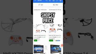 Flipkart HX750 Drone Vs Shopsy HX750 Drone          || Hx750 drone price || #hx750drone #drone