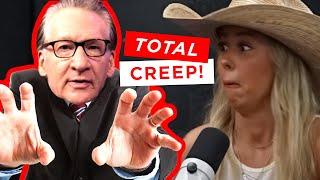 Bill Maher CREEPING on Hawk Tua Girl Hailey Welch