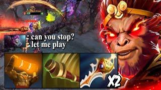 BROKEN COMBO ENCHANT TOTEM BOUNDLESS STRIKE ABILITY DRAFT HIGHLIGHT DOTA 2 PATCH 7.38