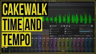 Cakewalk by Bandlab: Time and Tempo