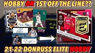 HOBBY OR FOTL?? | 2021-22 Panini Donruss Elite Basketball HOBBY Box Review