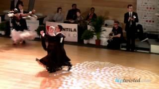 Fabio D'Angelo - Amy Ward, Brno Open 2012, rising stars standard, 3. round - slowfox