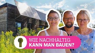 Holzhaus selbst gebaut: möglichst autark, ökologisch und nachhaltig | ARD Room Tour