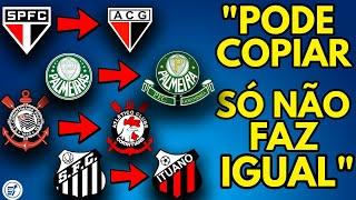 ESCUDOS PARECIDOS aos Clubes Paulistas (PARTE 1) - CuriosiDADOS