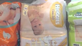 Обзор подгузников для малышей (pampers, huggies, babydream)