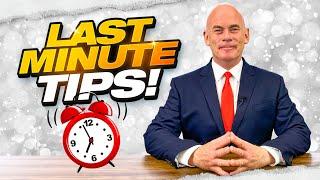 LAST MINUTE INTERVIEW TIPS! (5 TOP TIPS to help you PASS your JOB INTERVIEW!)