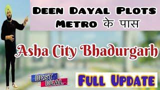 Asha City Bhadurgarh | Deen Dayal Plots In Bhadurgarh  #gurgaon #delhi #plots #ddjay #realestate