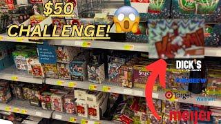 MY BIGGEST PULL YET! Huge Case Hit! $50 Card Hunting Challenge!