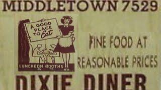 Former Dixie Diner 78 Dolson Ave Middletown ny (Date filmed1940s) No sound