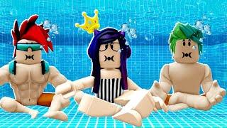 EL ULTIMO EN SALIR DE LA PISCINA GANA en ROBLOX | Kori