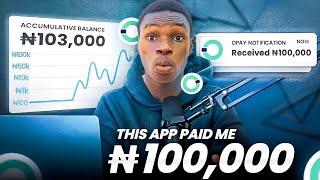 I Made 100,000 Naira in 7 Hours Paid To My Bank Account- Legit App To Make Money Online In Nigeria