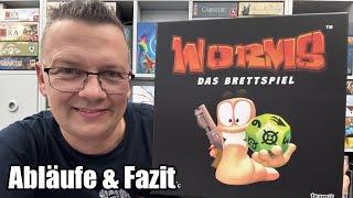 Worms - Das Brettspiel - Das klassiche Videospiel jetzt als Funspiel