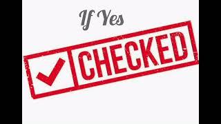 CHECKED