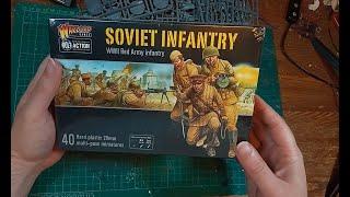 Looking at Bolt Action, and the Soviet Infantry