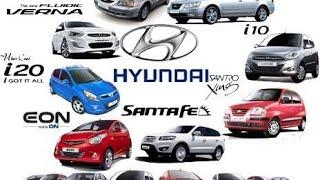 Hyundai Car list | Master Ruthik