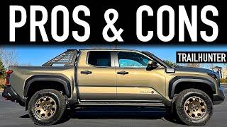 Pros & Cons of the 2024 Toyota Tacoma Trailhunter