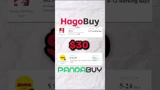 Why you should switch to HagoBuy!  105$ DISCOUNT IN BIO #shorts #pandabuy #hagobuy #hagobuyfinds