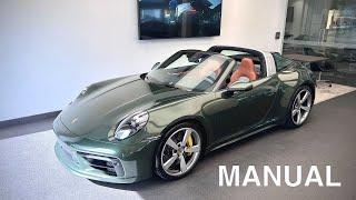 New 2024 Paint to Sample Oak Green Porsche 911 Targa 4S | MANUAL |