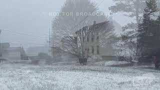 11-22-2024 Frostburg,MD - Blowing Snow, Winter Weather Advisory