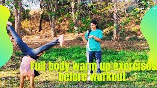 Full Body Warmup  Exercises  before Workout.