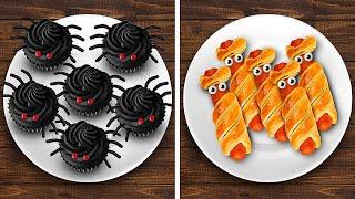 Гениальные кулинарные лайфхаки и вкусные рецепты для вечеринки в честь Хэллоуина! 
