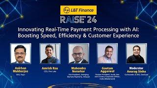 Revolutionizing Real-Time Payments with AI | RAISE'24 Panel Discussion