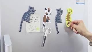 Cute Cat Tail Hook Magic Touch Magnets