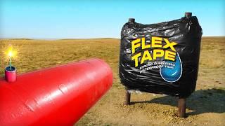 Can Flex Tape Stop A Cannonball?