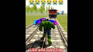 Hulk in Indian bike driving 3d #shorts #harshtatsuya #youtubeshorts