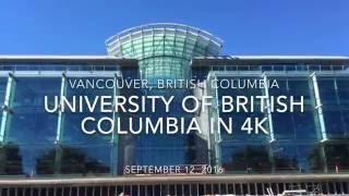 [4K UHD] University of British Columbia