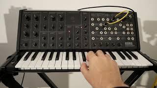 Korg Ms 20 mini is a Beast 