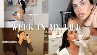 a week in my life in miami  home reset, grwm, lip filler, hair, opening up