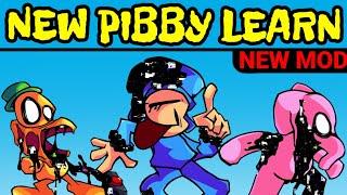 Friday Night Funkin' New VS Pibby Learn | Pibby x FNF Mod