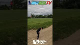벙커샷 참 쉽죠~#shorts#벙커샷
