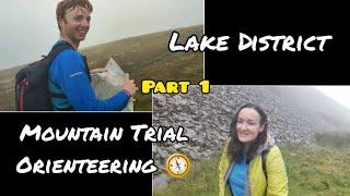 Lake District Mountain trial 2024 Part 1 - orienteering  event in the relentless rain