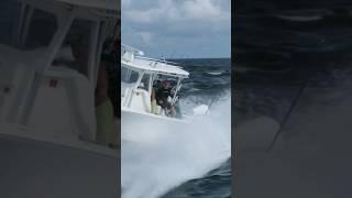 Hold on - getting stuffed | Boca Inlet #bocainlet #fishing #fishinglife #boating #paradise #wavezone