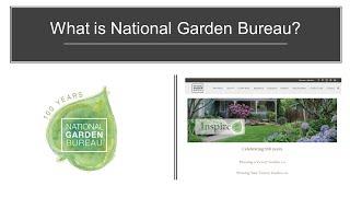 What is National Garden Bureau?