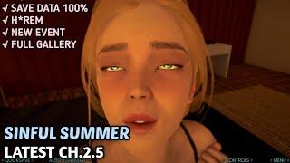 REVIEW SINFUL SUMMER LATEST [CH.2.5] + SAVE DATA 100%!!!