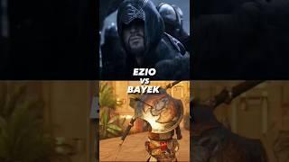 Ezio Vs Bayek #abstergo #assassincreed #assassinscreed #gaming #videogame #ezio #bayek