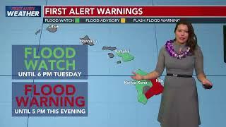 HNN FIRST ALERT WEATHER DAY: Tracking periods of heavy rain on the radar