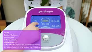 How To Use ARISTORM S Shape 30khz Cavitation Machine | Model: SD-45S2