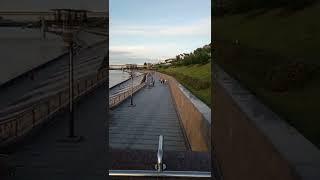 набережная реки тура в Тюмени