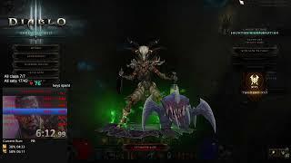 Diablo 3 Season 33 Mundunugu Spiritbarage Witch Doctor 150 rank 1