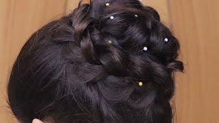 For Cute Look! Beautiful Messy Bun Hairstyle Without Bun  Easy Juda Style For Girls With Long Hair