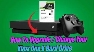 How To Upgrade/Change Your Xbox One X Hard Drive