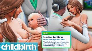 UNEXPECTED REALISTIC CHILDBIRTH UPDATE IS HERE! Breast Pads, New Home Birth Animations & More!