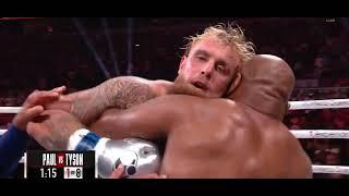 Jake Paul Vs Mike Tyson Round 1 FULL FIGHT( 4K)